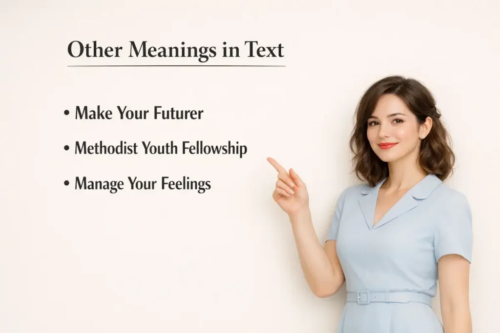 other meaning in text of myf