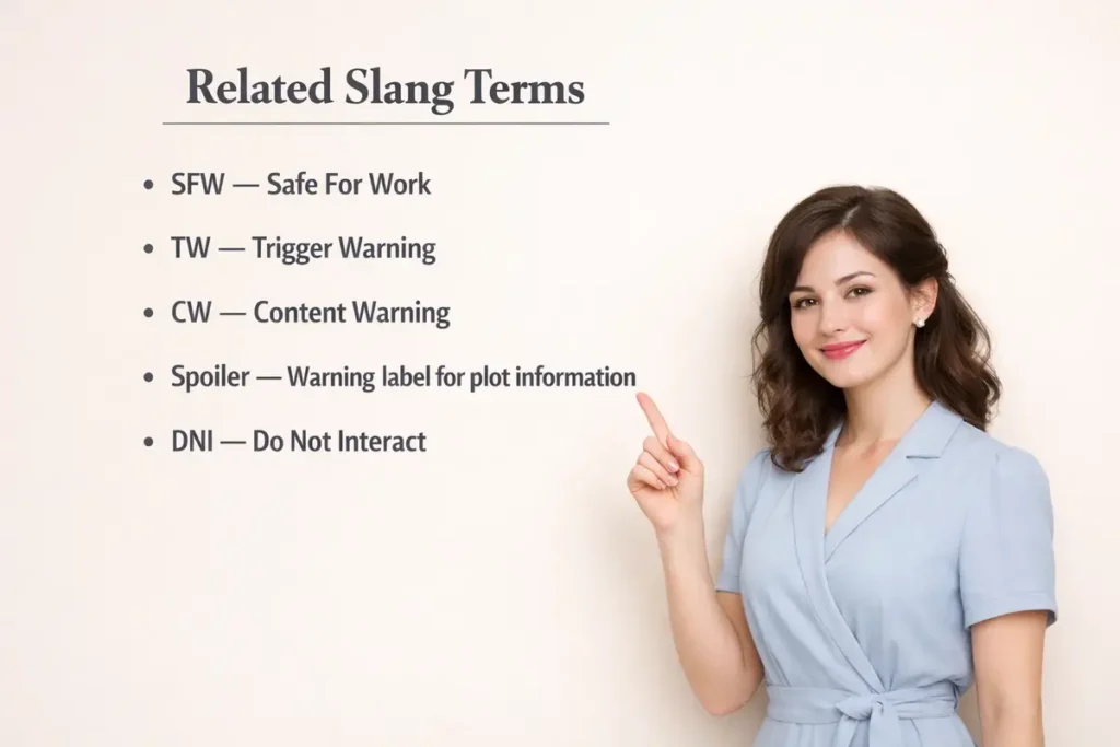 similar slangs to nsfw