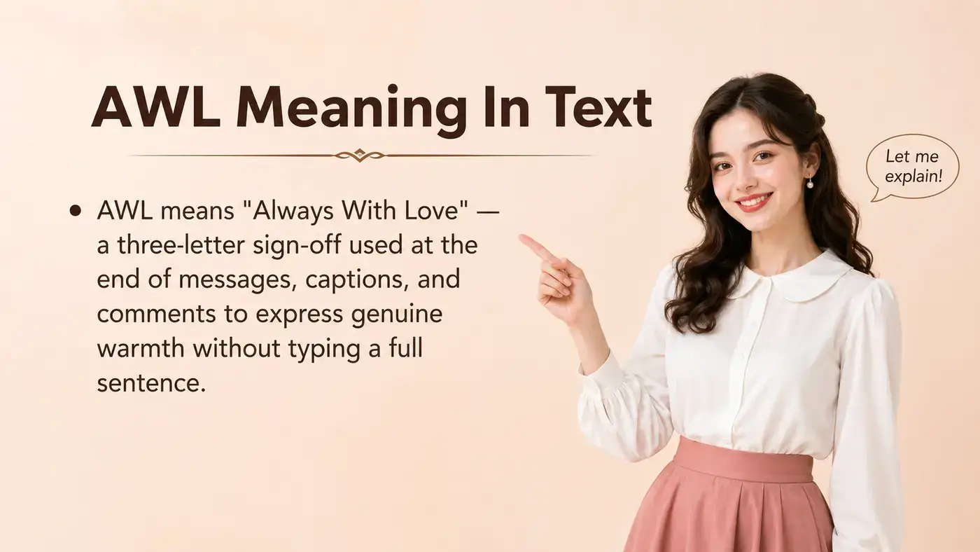 AWL Meaning in Text