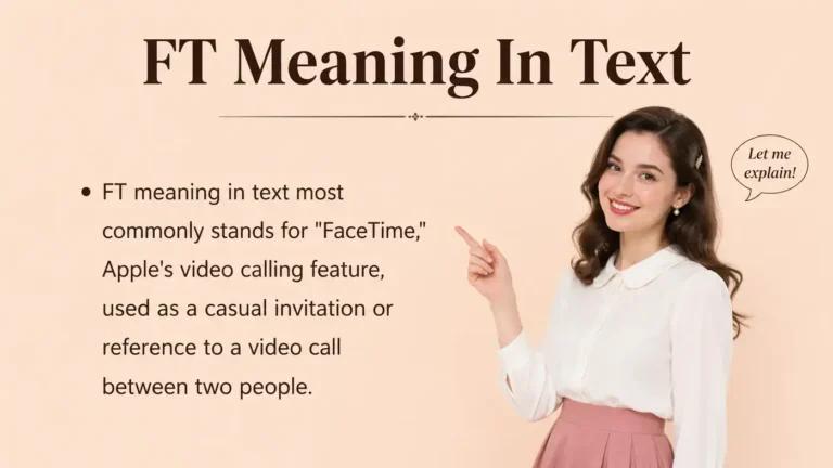 FT Meaning in Text