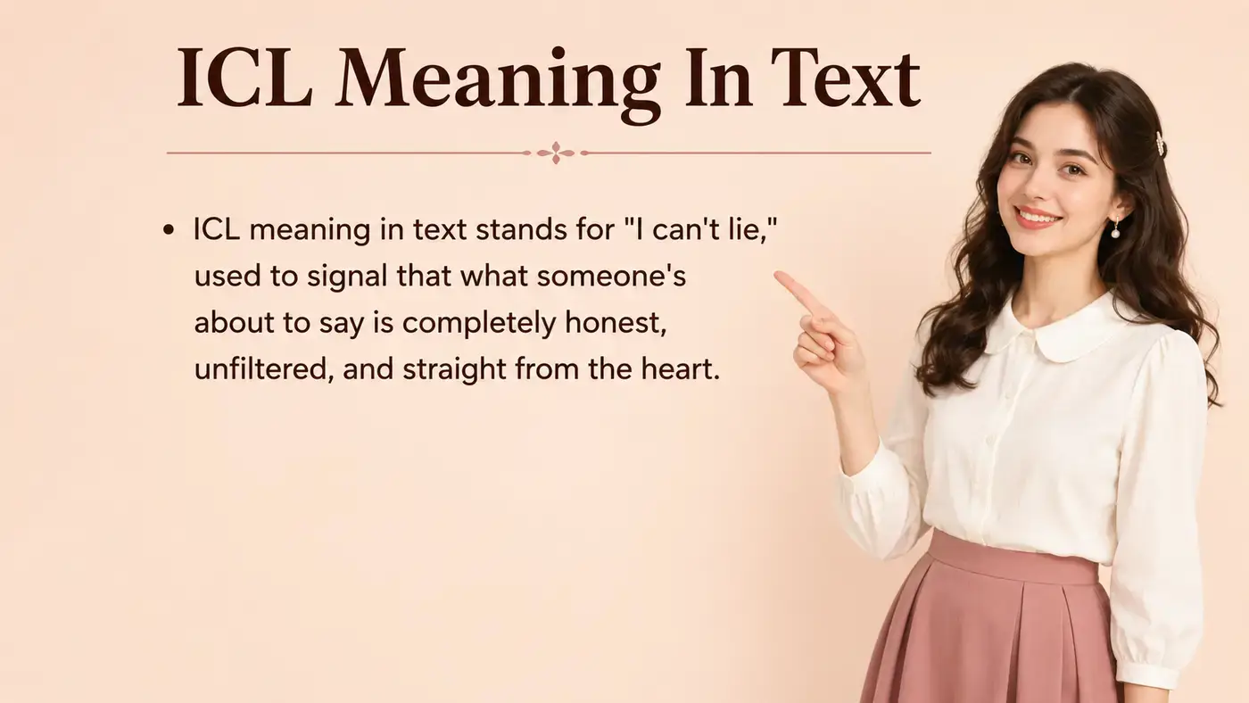 ICL Meaning in Text