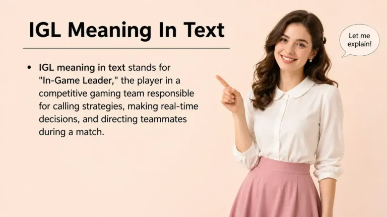 IGL Meaning in Text