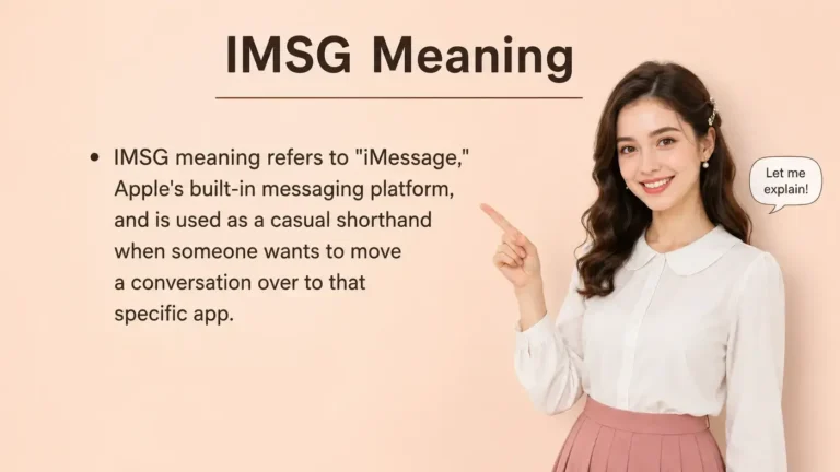 IMSG Meaning