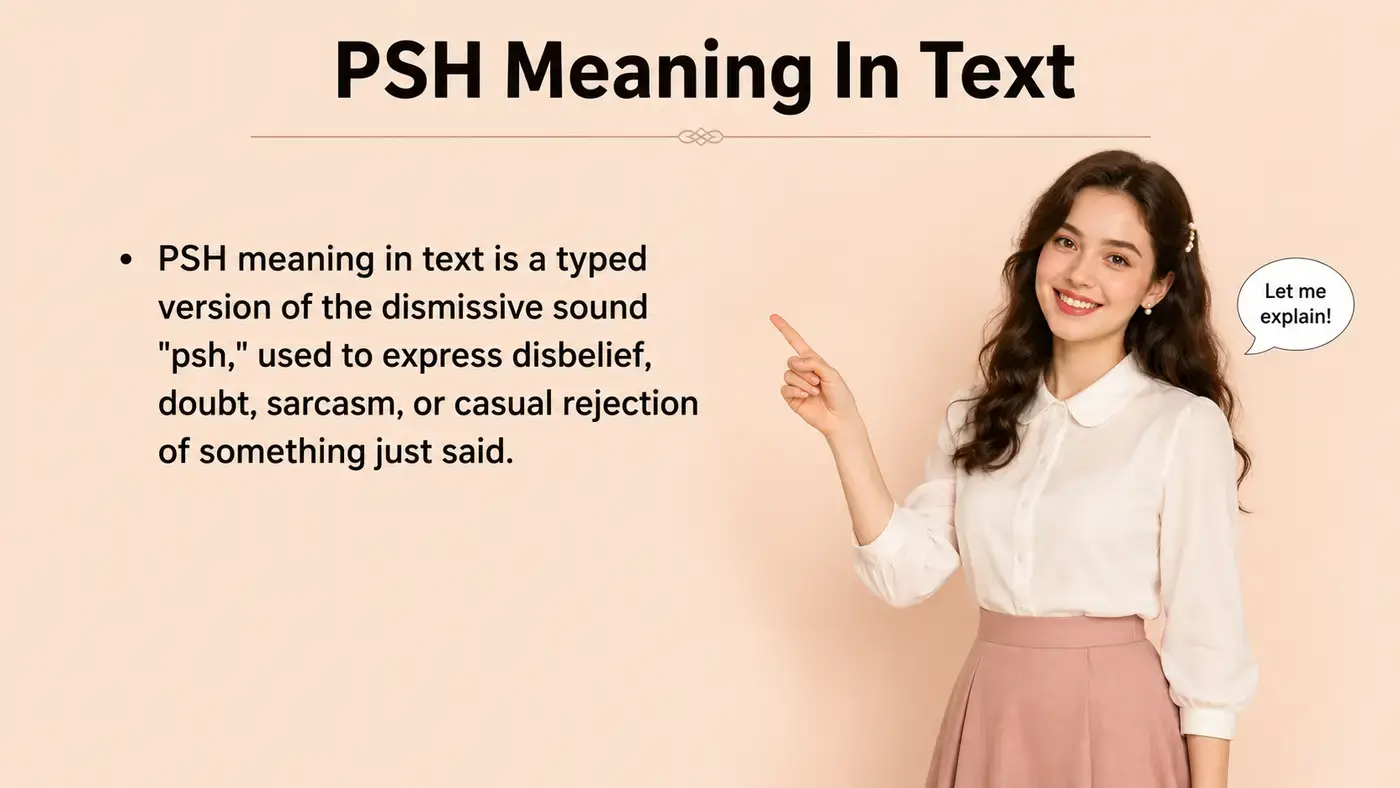 PSH Meaning in Text
