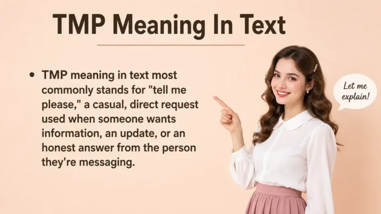 TMP Meaning in Text
