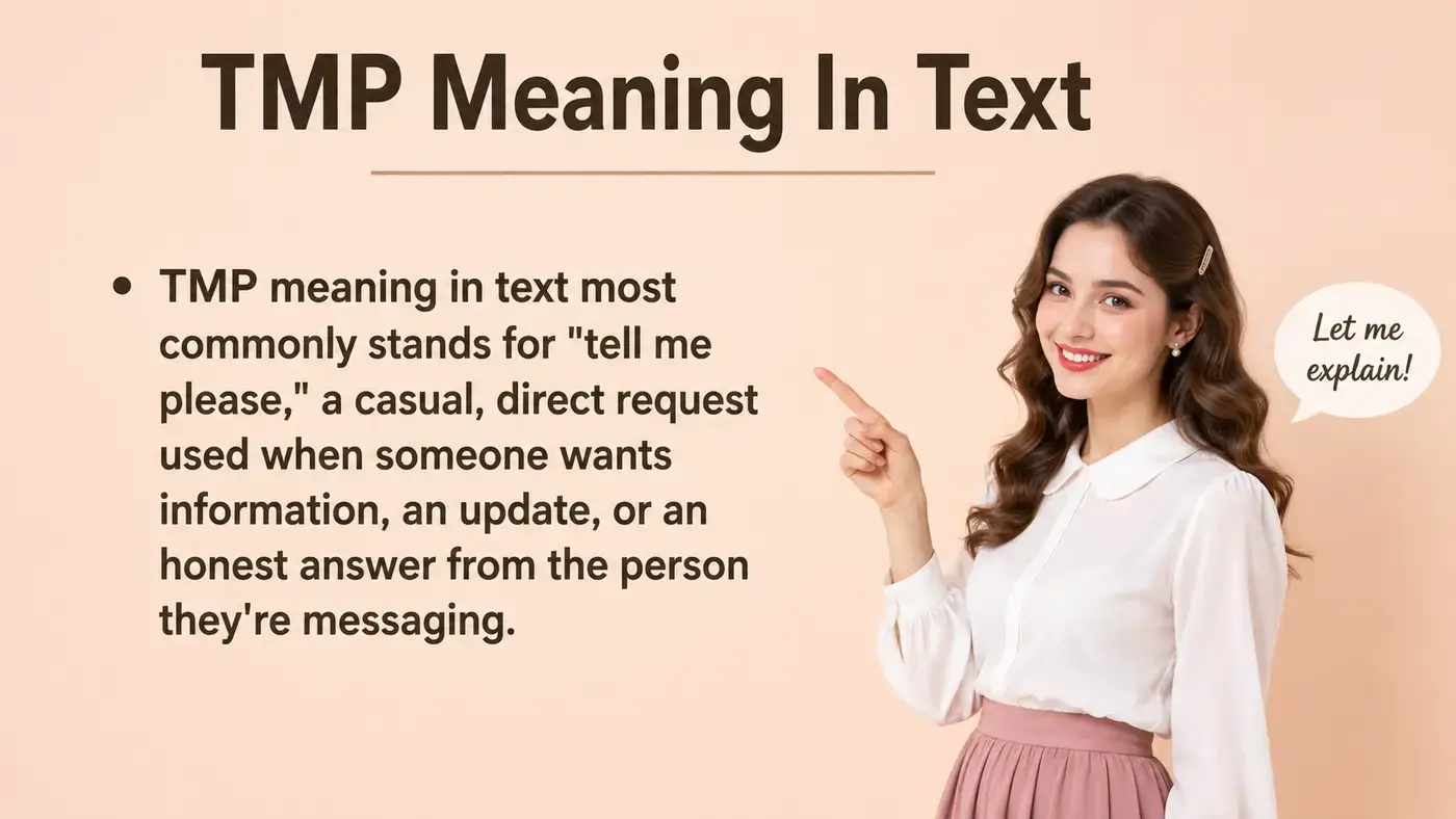 TMP Meaning in Text