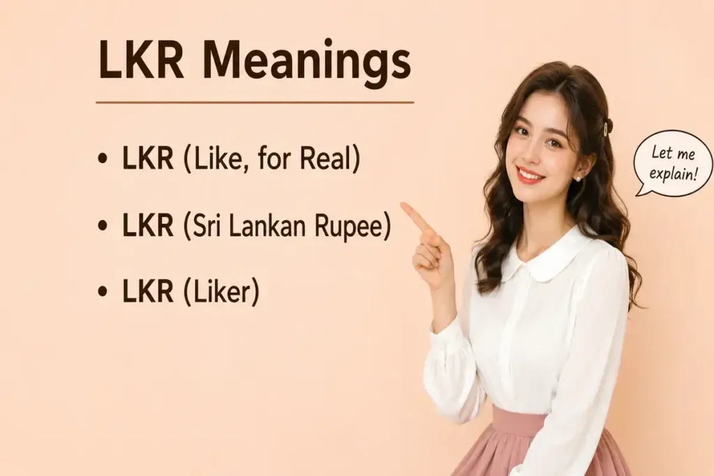 Other Meanings of LKR