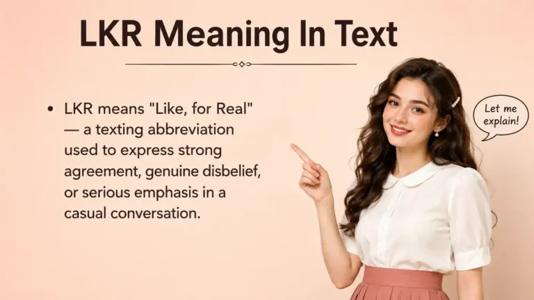 lkr meaning in text