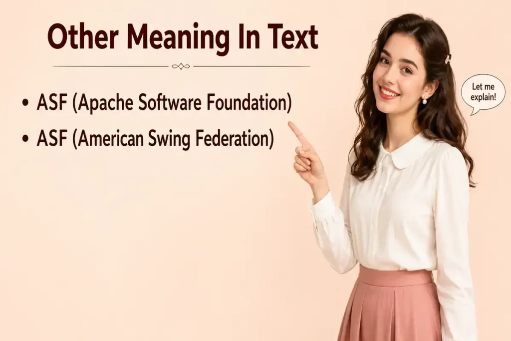 other meaning of asf