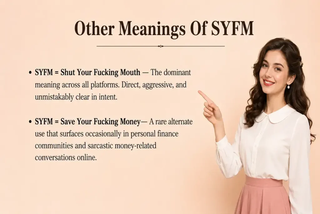 other meaning iof syfm