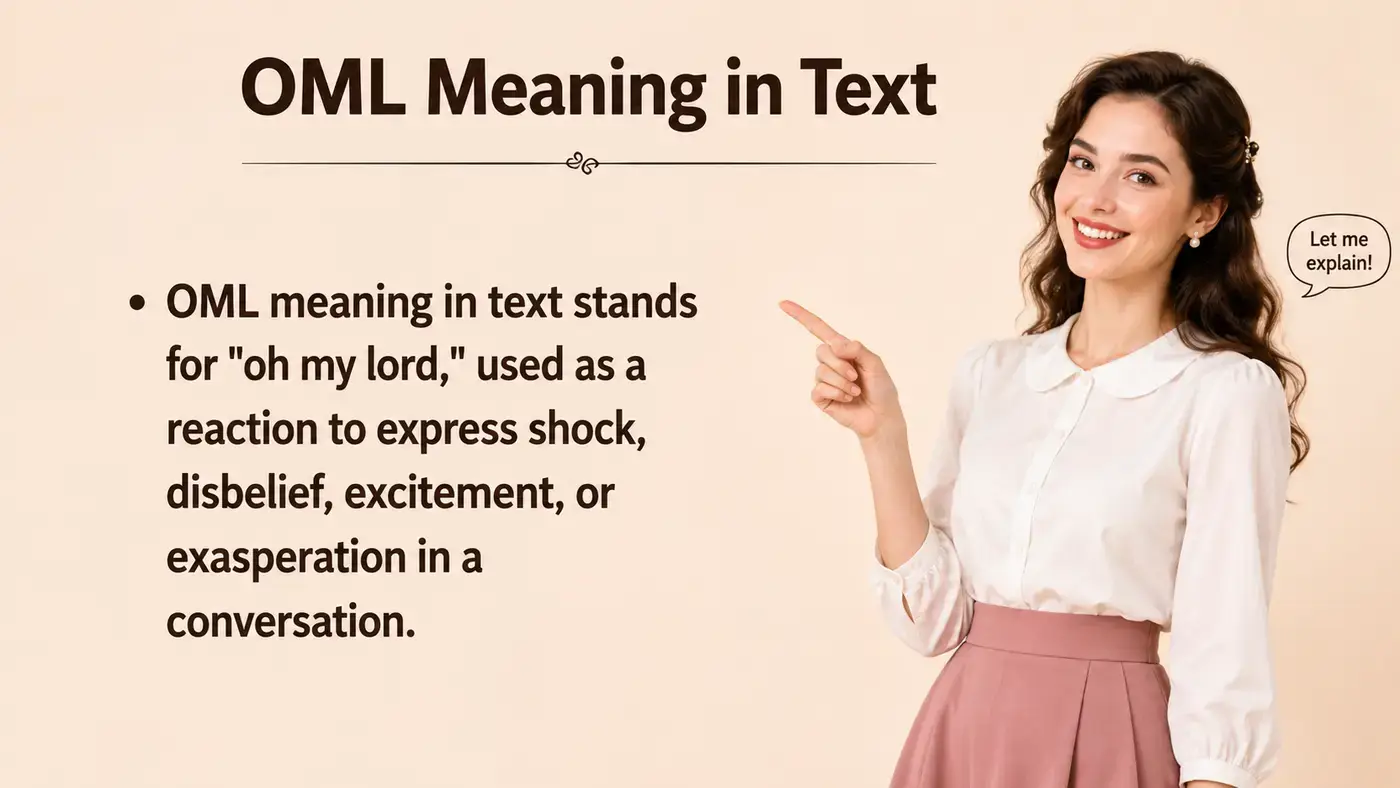 OML Meaning in Text